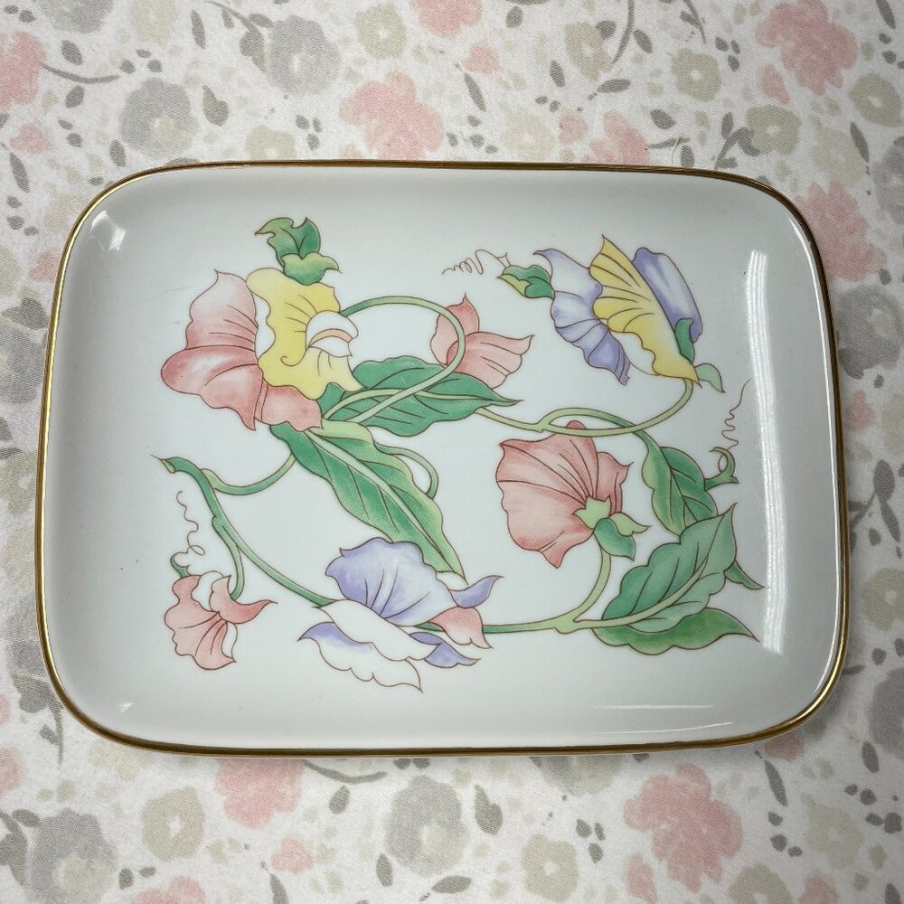 Jewelry Trinket Tray, Fine China made in Japan for Ben Rickert, inc.